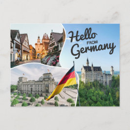 ハローFrom Germanyはがき ポストカード