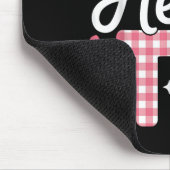 ハローTKカワイイおもしろい新学期トランジショナルキ マウスパッド (コーナー)