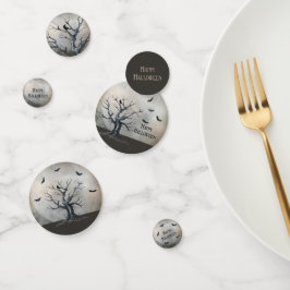 ハロ不気味ウィーンツリーとレイヴンとこうもり コンフェッティ