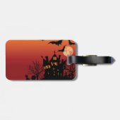 ハロ不気味幽霊のよく出るウィーンナイト ラゲッジタグ (裏面横)