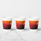 ハロ不気味幽霊のよく出るウィーンナイト 紙コップ