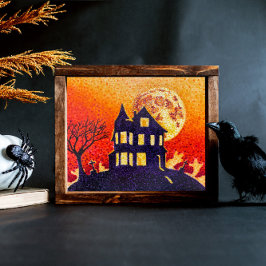 ハロ幽霊のよく出るウィーンプリント ポスター