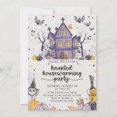 ハロ幽霊のよく出るウィーン引っ越し祝いパーティーパーティー 招待状 (正面)