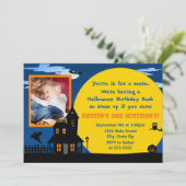 ハロ幽霊のよく出るウィーン誕生日招待状 招待状 (スタンド正面)