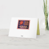 ハロ幽霊のよく出るウィーン誕生日 カード (裏面)