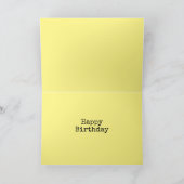 ハロ幽霊のよく出るウィーン誕生日 カード (内部)