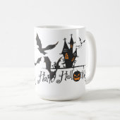 ハロ幽霊のよく出るウィーン コーヒーマグカップ (正面右)
