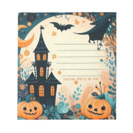 ハロ幽霊のよく出るウィーン ノートパッド