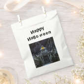 ハロ幽霊のよく出るウィーン フェイバーバッグ (クリップ留めされた状態)