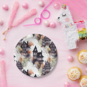 ハロ幽霊のよく出るウィーン ペーパープレート (パーティー)