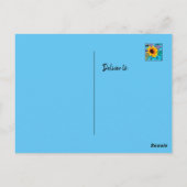 ハロ考えるハガキカラフルー ポストカード (裏面)