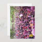 ハロ，スペインのはがき ポストカード (正面/裏面)