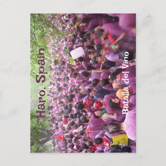 ハロ，スペインのはがき ポストカード (正面)