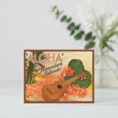 ハワイからのアロハ シーズンポストカード (スタンド正面)