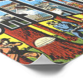 ハワイからの挨拶 ポスター (角)