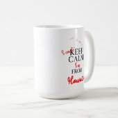 ハワイから保来て落ち着かない コーヒーマグカップ (正面右)