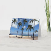 ハワイから新年おめでとう！ シーズンカード (裏面)