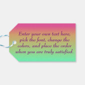 ハワイがアロハって！ ギフトタグ (裏面横)