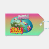 ハワイがアロハって！ ギフトタグ (正面(横))