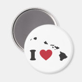 ハワイが大好き マグネット (正面/裏面)