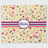 ハワイが有名なのは ラッピングペーパー (フラット)