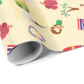 ハワイが有名なのは ラッピングペーパー (ロールコーナー)