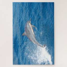 ハワイでのイルカのジャンプのアクションショット ジグソーパズル