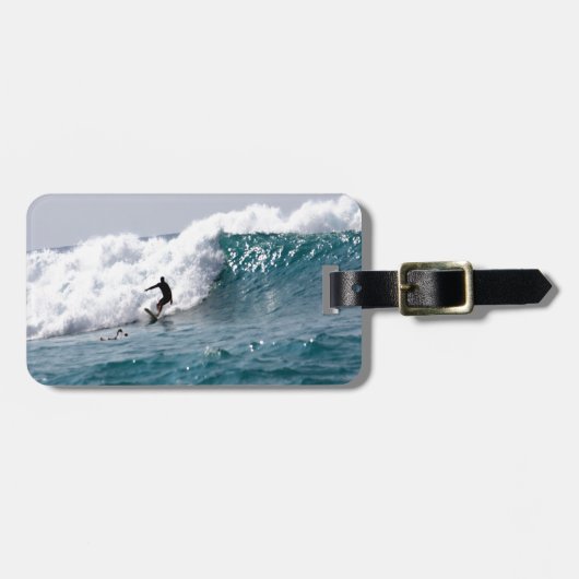 ハワイでサーフだ！ ラゲッジタグ (正面横)