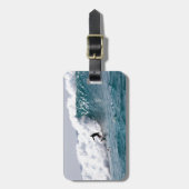 ハワイでサーフだ！ ラゲッジタグ (正面縦)