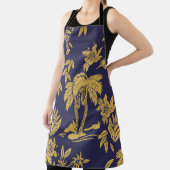 ハワイとのシームレスなヴィンテージデザインデザイン, trop エプロン (インサイチュ)