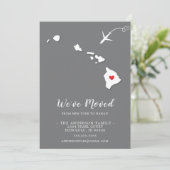 ハワイに引越しのお知らせ 招待状 (スタンド正面)