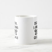 ハワイに行きたいサンタさん コーヒーマグカップ (中央)
