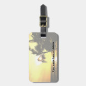 ハワイのやしTreeTag ラゲッジタグ (正面縦)