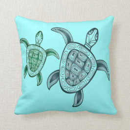 ハワイのアロハカメ クッション