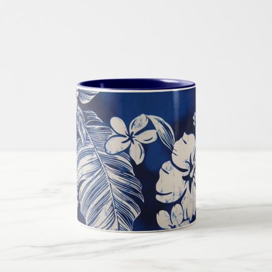 ハワイのアロハコレクション ツートーンマグカップ (中央)