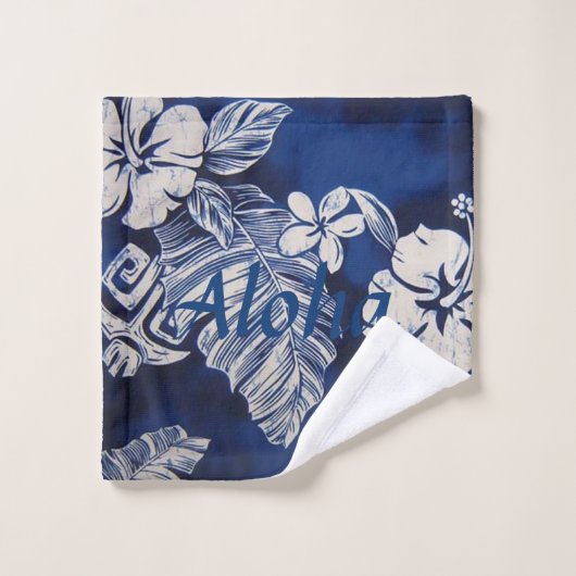 ハワイのアロハコレクション バスタオルセット (ウォッシュタオル)