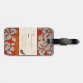 ハワイのアロハコレクション ラゲッジタグ (裏面横)