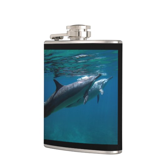 ハワイのイルカ フラスク (左)