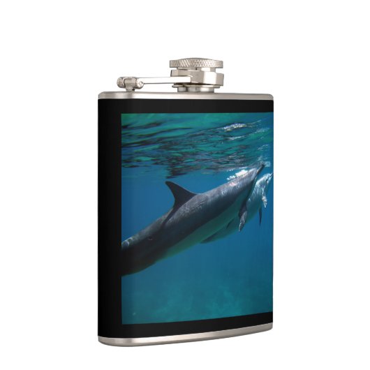 ハワイのイルカ フラスク (右)