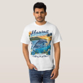 ハワイのイルカ Tシャツ (正面フル)