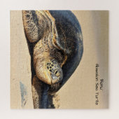 ハワイのウミガメのパズル ジグソーパズル (横)