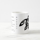 ハワイのウミガメ コーヒーマグカップ (中央)