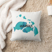 ハワイのオウムの魚の枕 クッション (ブランケット)