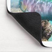 ハワイのオウムの魚 マウスパッド (コーナー)