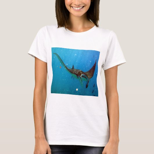 ハワイのオニイトマキエイ Tシャツ (正面)