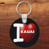 ハワイのカウアイが大好き キーホルダー (正面)