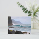 ハワイのカウアイにあるナパリコースト ポストカード (スタンド正面)