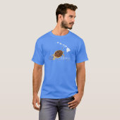 ハワイのカメおよびハワイの島 Tシャツ (正面フル)