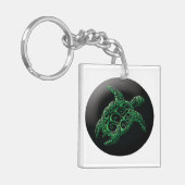 ハワイのカメ キーホルダー (正面左)