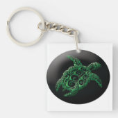 ハワイのカメ キーホルダー (正面)